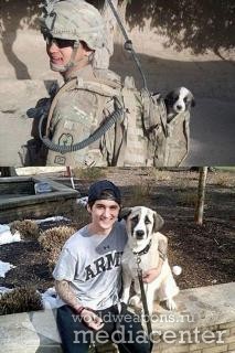 Спас на войне щенка... стали друзьями на всю жизнь.