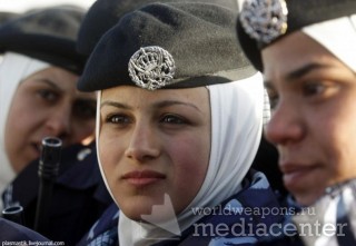 Военные девушки Иордании