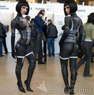Mass Effect Cosplay Nude Sheppard